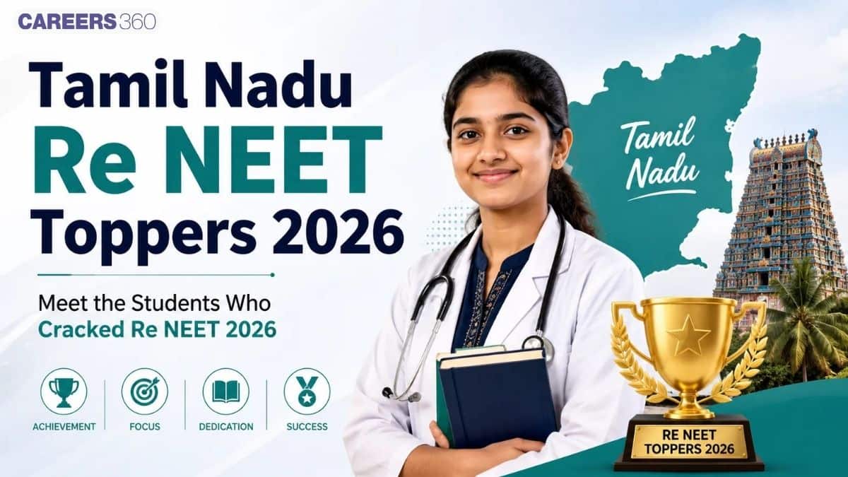 Tamil Nadu Re NEET Toppers List 2026: Candidates Name, Roll Number, Marks